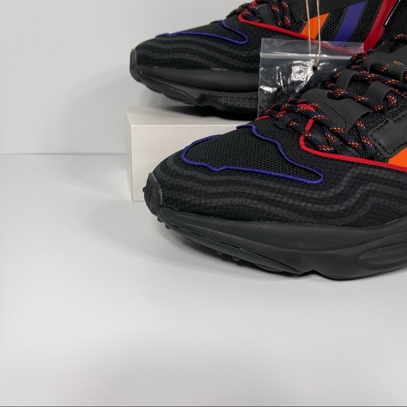 ADIDAS OZWEEGO ZIP CHINESE NEW YEAR MENS SHOES SIZE 11 BLACK RED PURPLE ORANGE - Picture 5 of 10